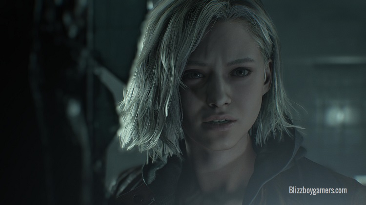 Resident Evil Requiem Deluxe Edition con Grace Ashcroft explorando los pasillos sombríos del Rhodes Hill Care Center en busca de pistas sobre una serie de muertes misteriosas.